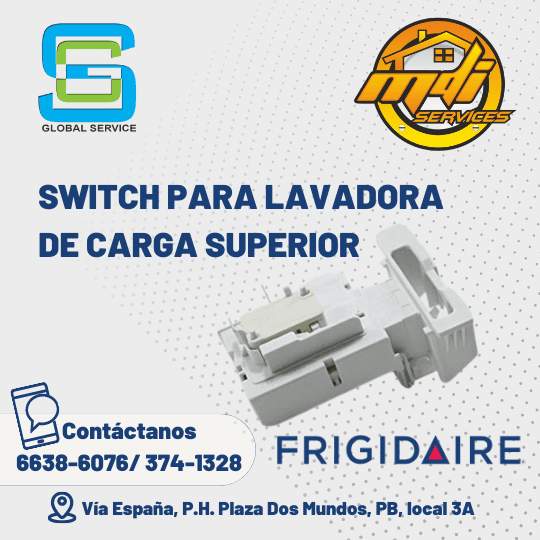 SWITCH LAVADORA FRIGIDAIRE 137353300